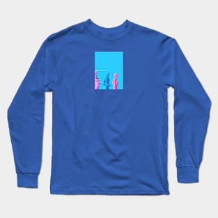 Mannequin 2 collage art Long Sleeve T-Shirt